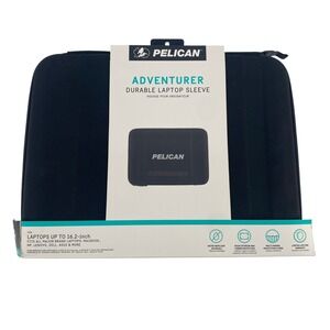 Pelican Adventurer Durable Black Laptop Sleeve Bag for Laptops up to 16.2 inch